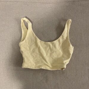 Women's yellow Tank Top